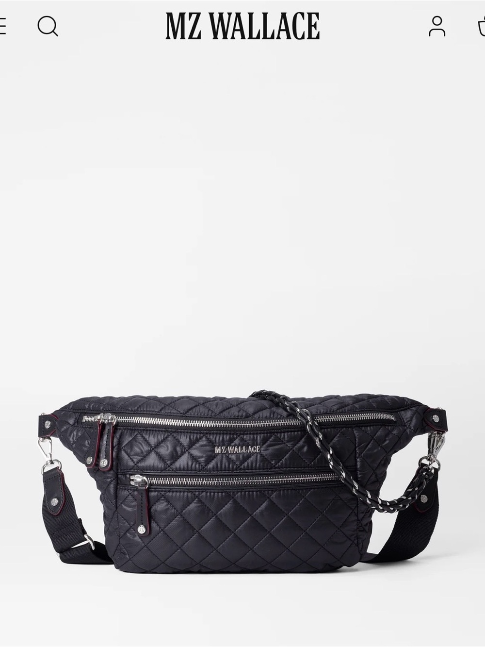 MZ Wallace Crosby Crossbody Sling Bag